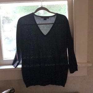 Ralph Lauren Black Label Cashmere V neck Sweater
